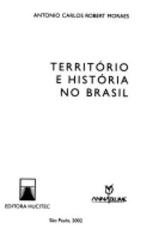 Territrio e Histria no Brasil