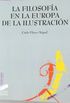 La filosofa en la Europa de la Ilustracin (Filosofa. Thmata n 5) (Spanish Edition)