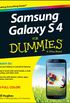 Samsung Galaxy S 4 For Dummies (English Edition)