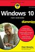 Windows 10 For Seniors For Dummies (English Edition)