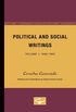 Political and Social Writings: Volume 1, 1946-1955: 001