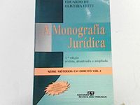 A Monografia Juridica 5Ed 2001-S.Metod Dir V1