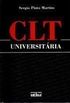 Clt Universitria - Consolidao das Leis do Trabalho - 7 Ed 2007