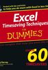 Excel Timesaving TechniquesTM For Dummies